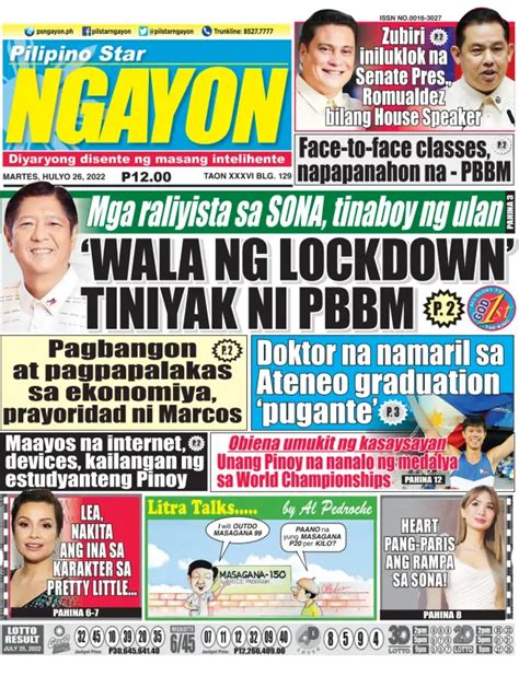 editorial ngayon 2024|Philstar Media Group.